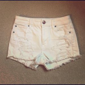 American Eagle Outfitters White Shorts Size 0